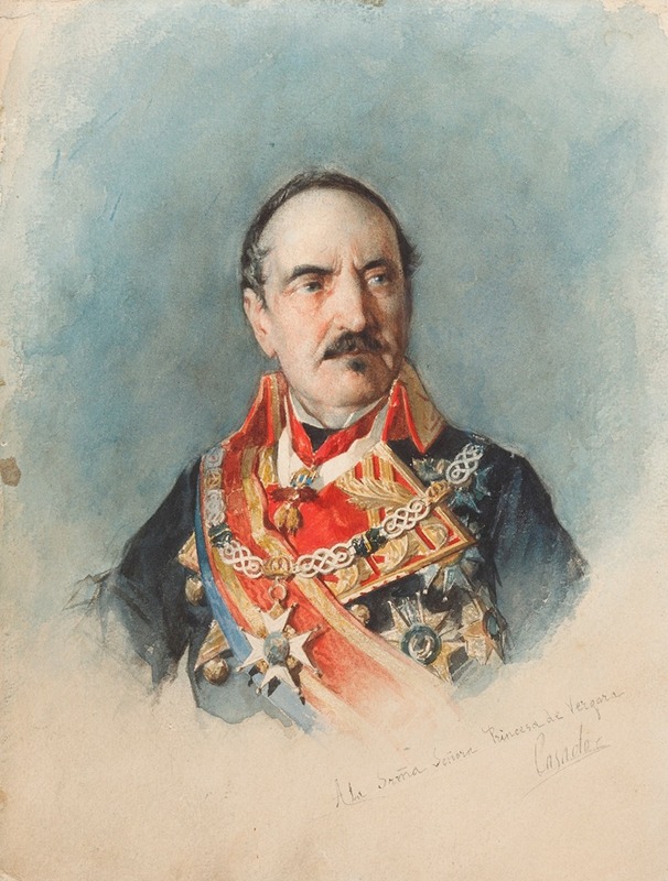 José Casado del Alisal   - El general Baldomero Espartero
