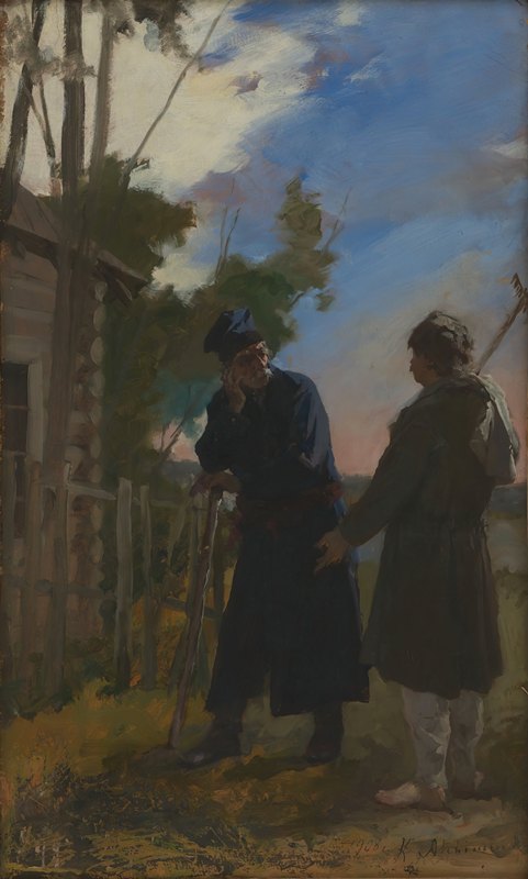 Kazimierz Alchimowicz - The Nobleman and the Peasant