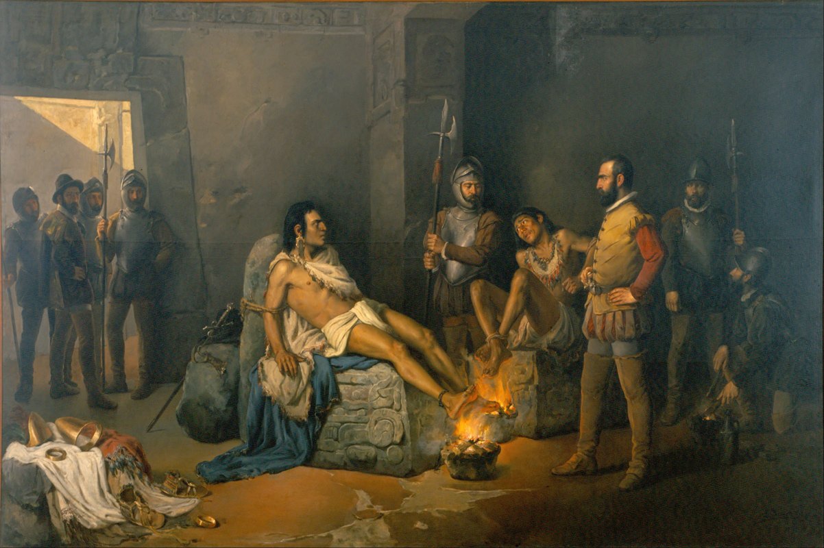 Leandro Izaguirre - The Torture of Cuauhtémoc