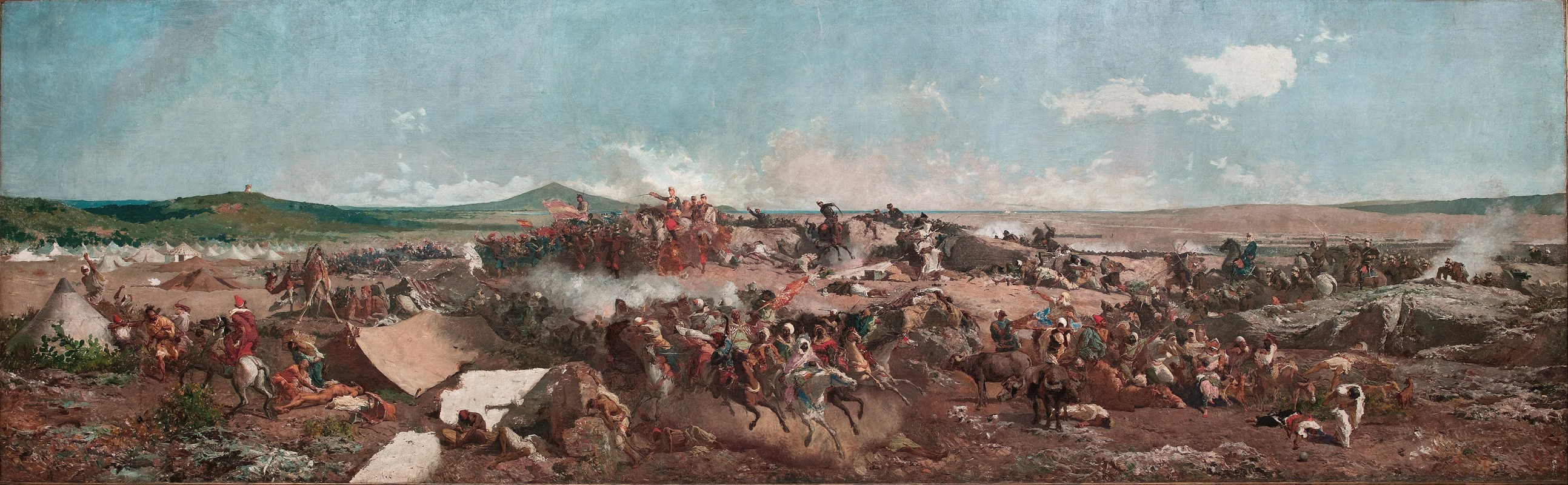 Mariano Fortuny Marsal - The Battle of Tetouan