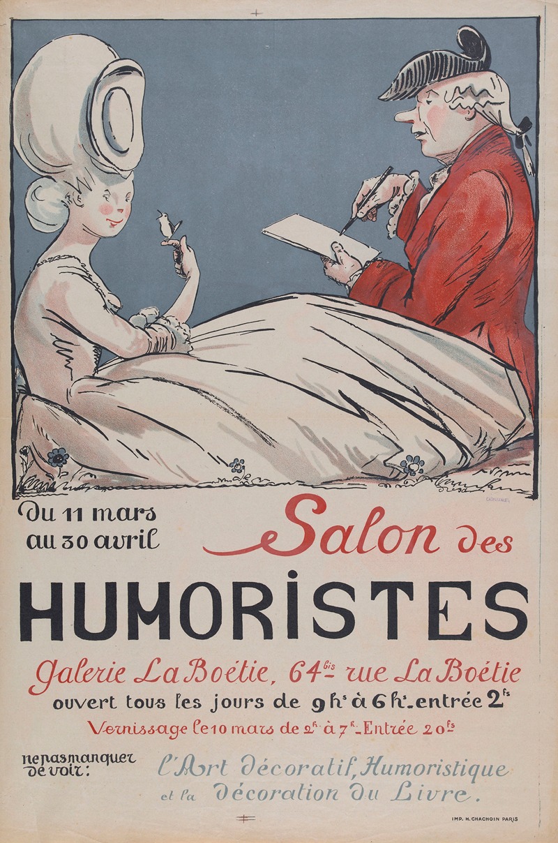 Jean Résal - Du 11 mars au 30 avril Salon des HUMORISTES Galerie La Boétie