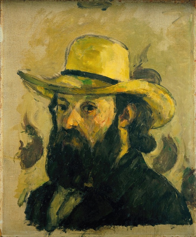 Paul Cézanne - Self-Portrait in a Straw Hat