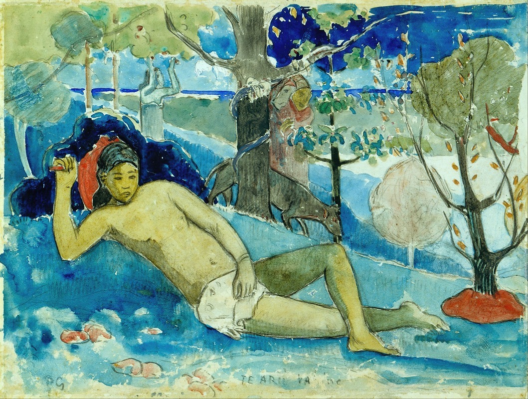 Paul Gauguin - Te arii vahine (The Queen of Beauty or The Noble Queen)