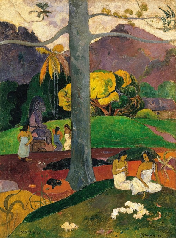 Paul Gauguin - Mata Mua (In Olden Times)