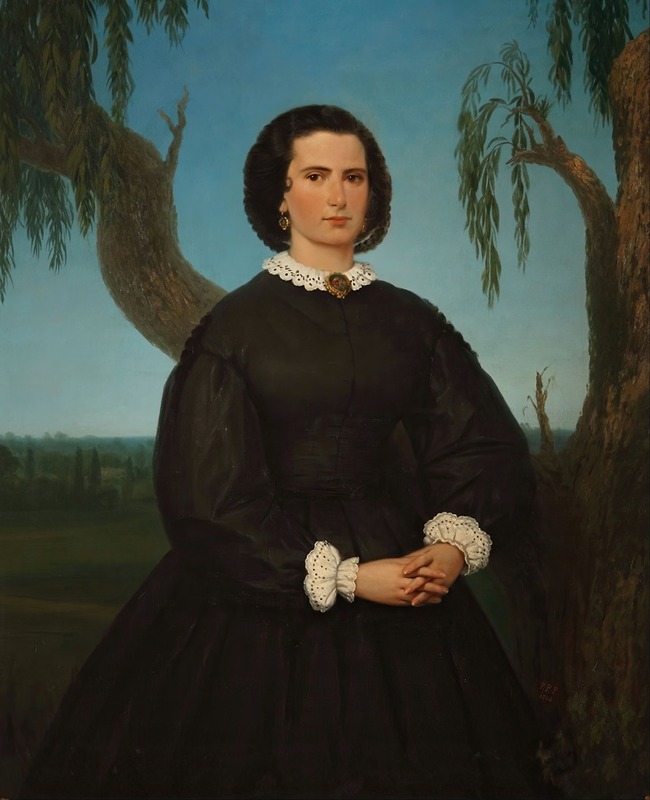 Prilidiano Pueyrredòn - Retrato de Doña Josefa Sáenz Valiente