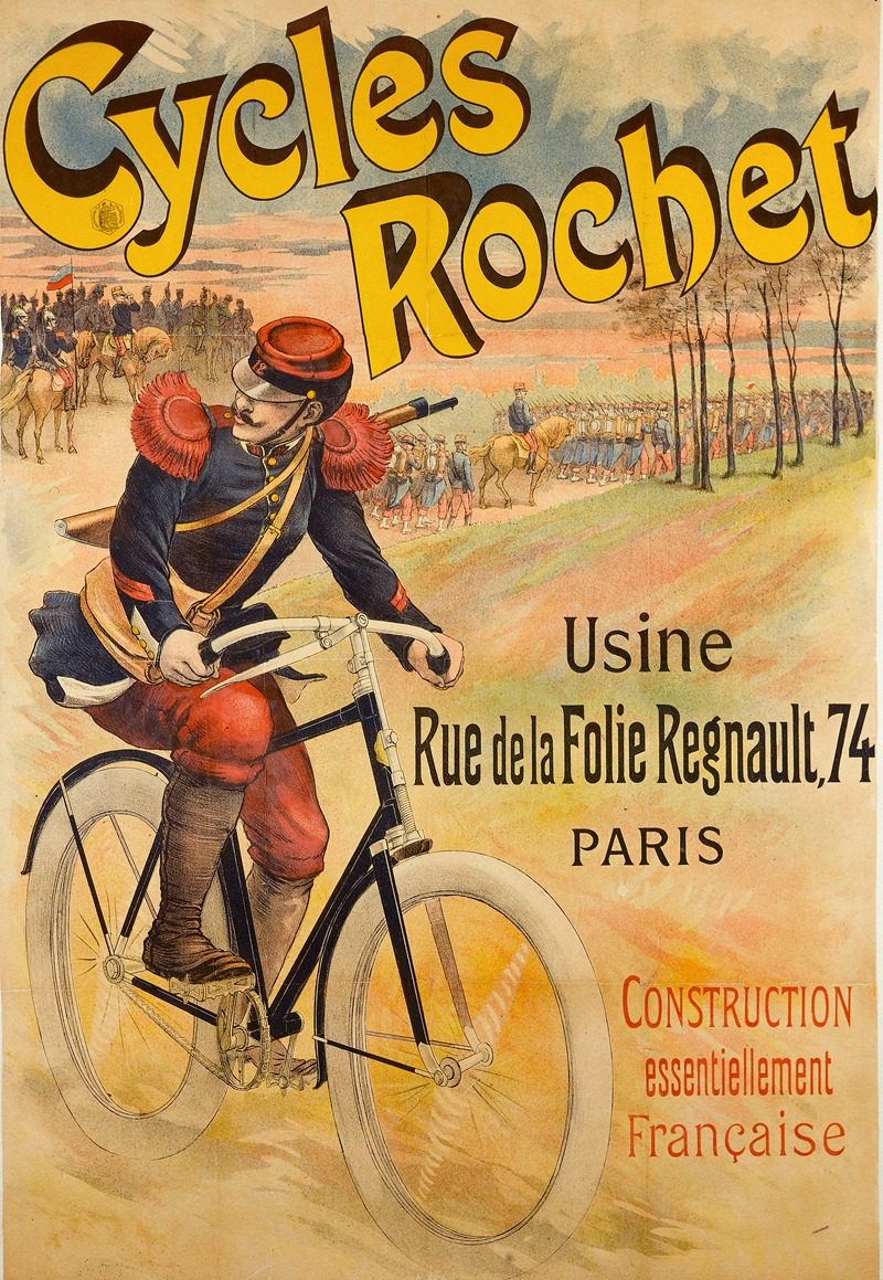 Lucien Lefèvre - Cycles Rochet Usine Rue de la Folie Regnault