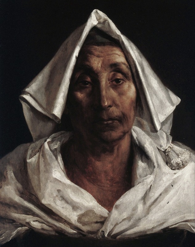 Théodore Géricault - The Old Italian Woman