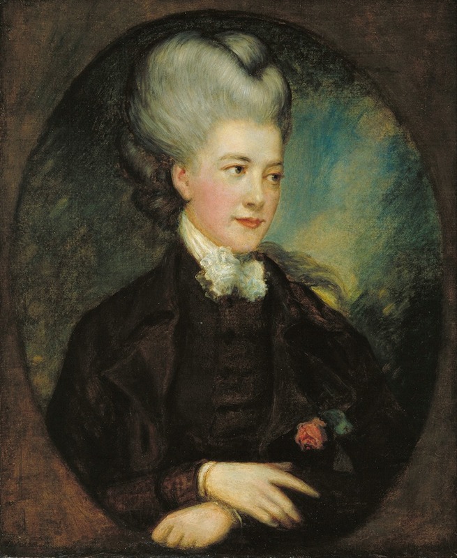 Thomas Gainsborough - Lady Georgiana Poyntz, Countess Spencer