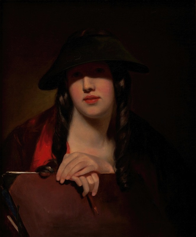 Thomas Sully - The Student (Rosalie Kemble Sully)