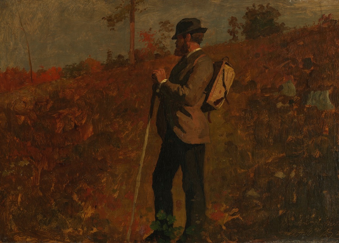 Winslow Homer - Man with a Knapsack