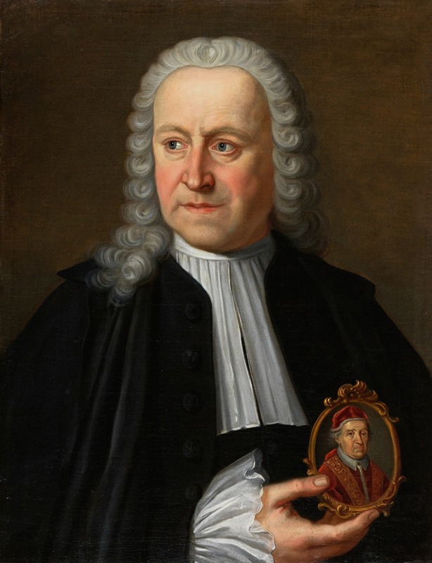 Anonymous - Portret van Joannes Jacobus Moretus