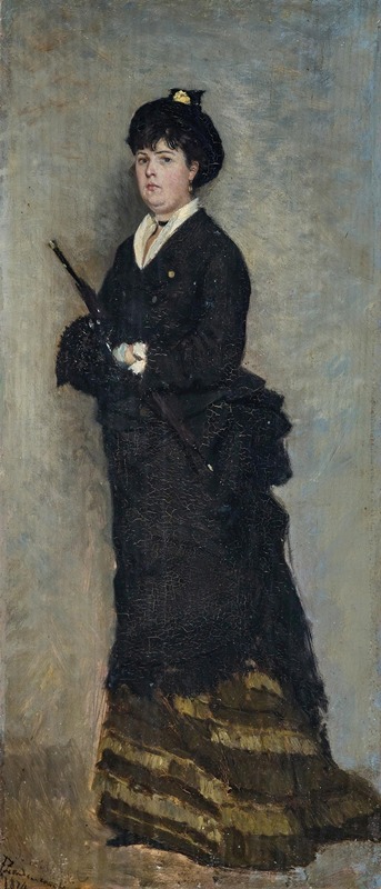 Federico Zandomeneghi - Portrait of a Lady