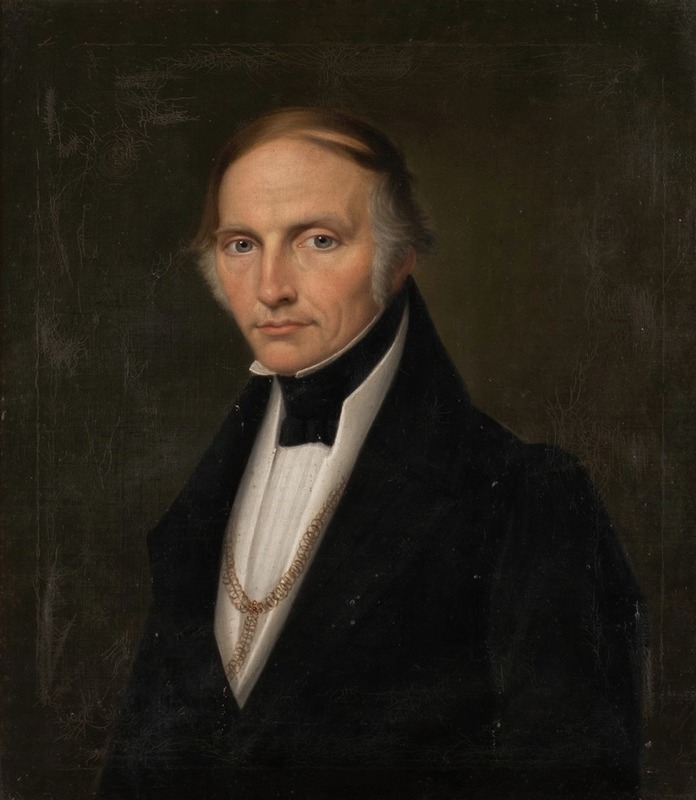 Friedrich Wilhelm Maul - Portrait of a gentleman in tailcoat