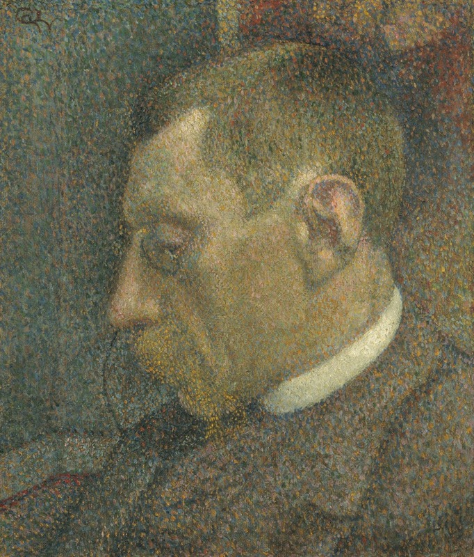 Georges Lemmen - Portret van Verhaeren