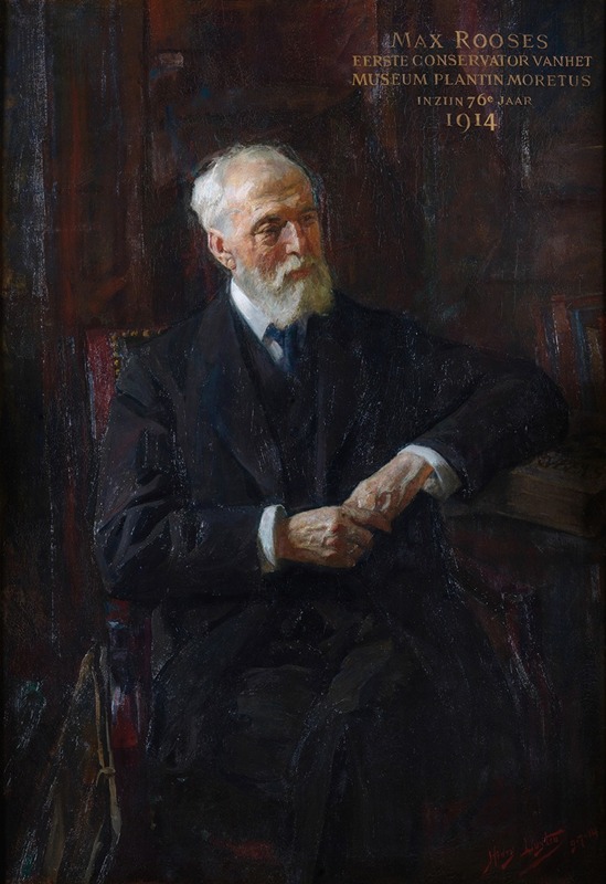 Henry Luyten - Portret van Max Rooses