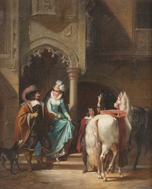 Jakob Emanuel Gaisser - Departing for the ride