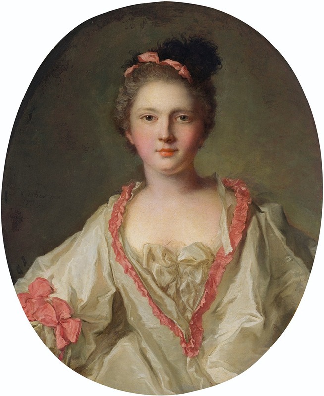 Jean-Marc Nattier - Portrait of Marie-Thérèse Geoffrin (1715-1791), Marquise de la Ferté-Imbault