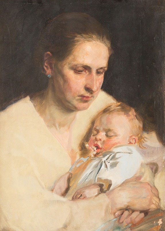 Josef Jungwirth - Mother and Child