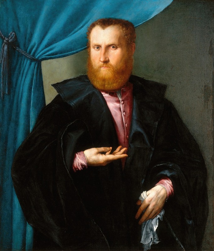 Lorenzo Lotto - Portrait of a Bearded Man