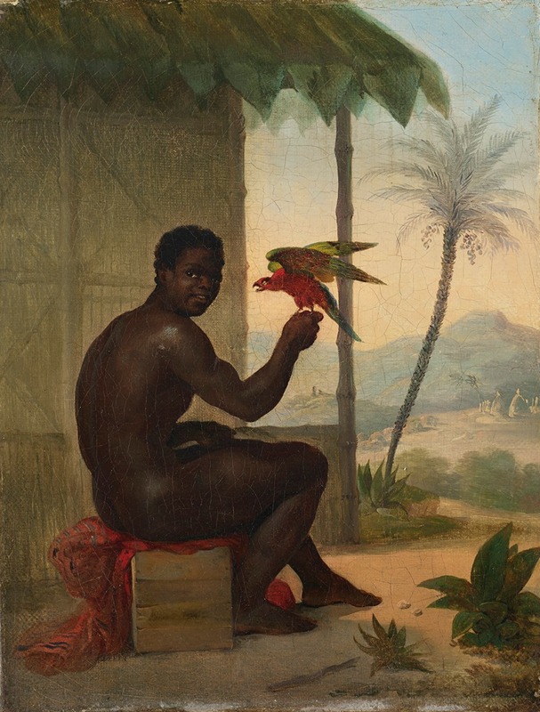 Nicolas-Antoine Taunay - Brazilian slave