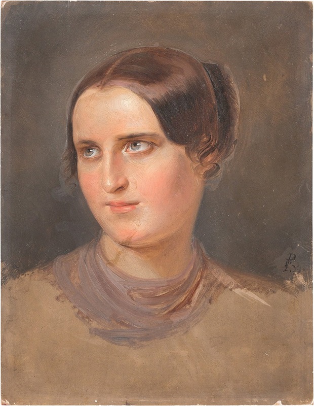 Peter von Cornelius - Lady portrait