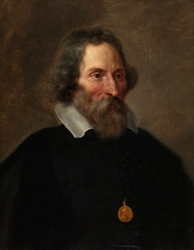 Thomas Willeboirts Bosschaert - Portret van Erycius Puteanus