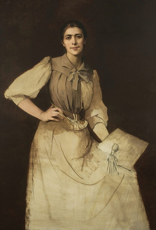 Anna Bilińska-Bohdanowicz - Self-portrait