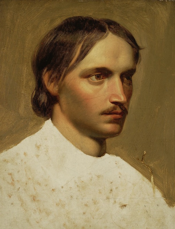 Artur Grottger - Portrait of Wincenty Chochlik Wasilewski (1849–1897)