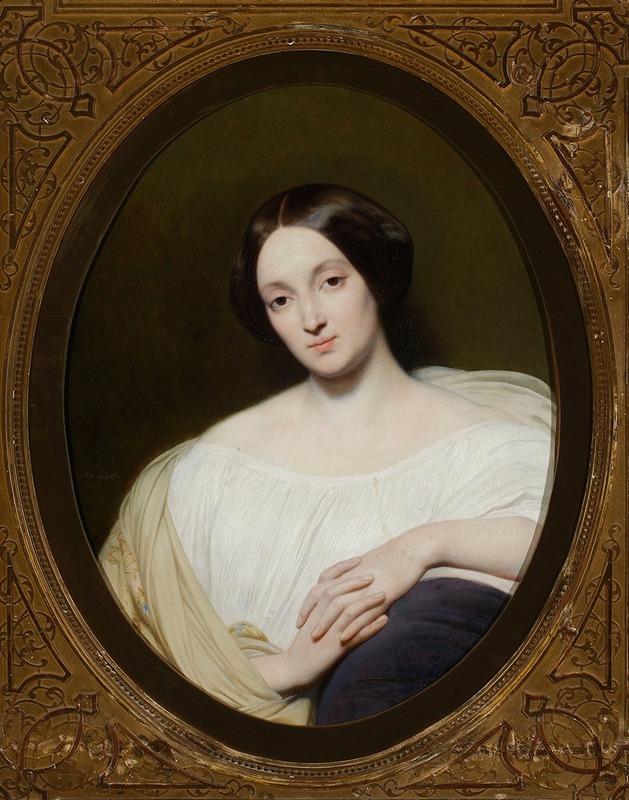 Ary Scheffer - Portrait of Katarzyna Potocka née Branicka (1825–1907)