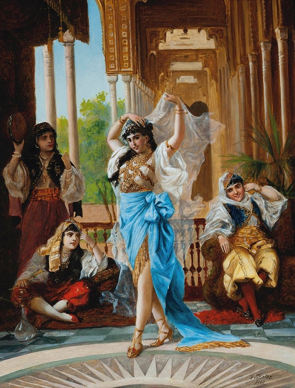 F. Santos - The harem dancer