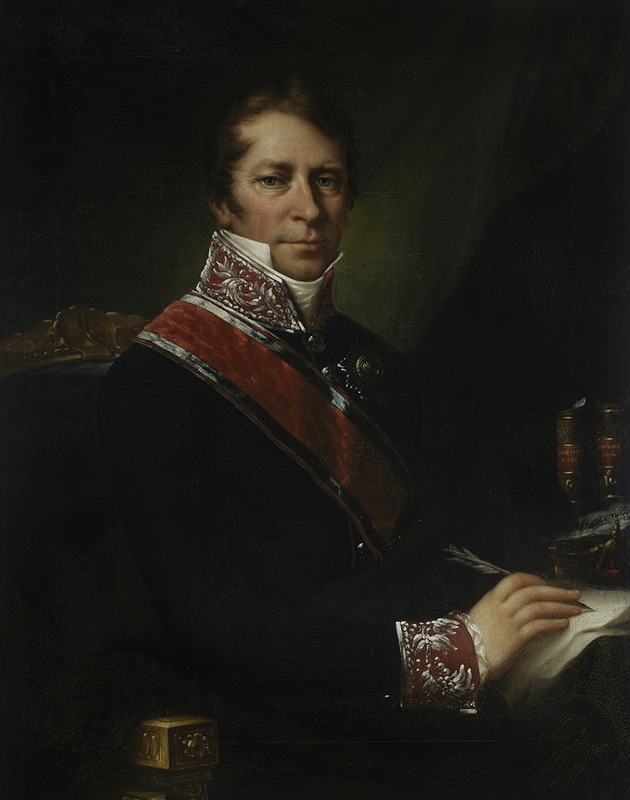 Franciszek Ksawery Lampi - Portrait of Ksawery Potocki