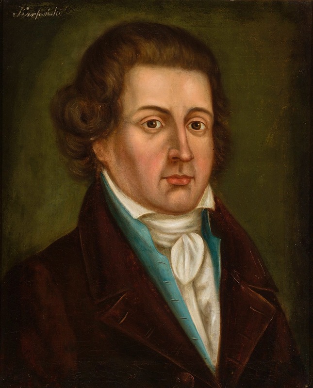 Franciszek Smuglewicz - Portrait of Franciszek Karpiński (1741–1825), poet