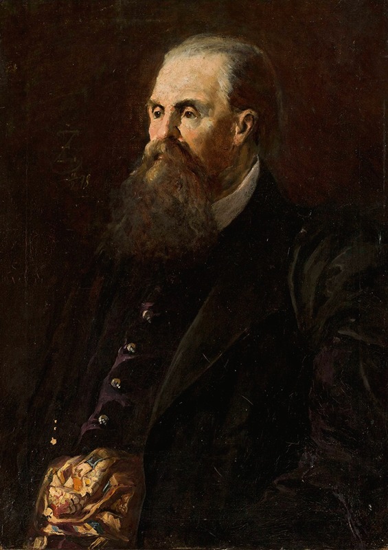 Franciszek Żmurko - Portraif of a man – Mr. Zarewicz