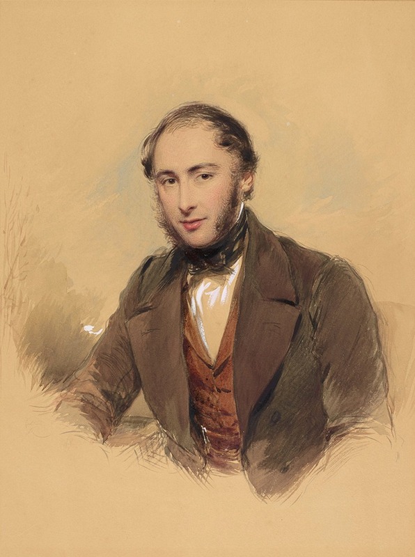 George Richmond - Portrait of a Gentleman