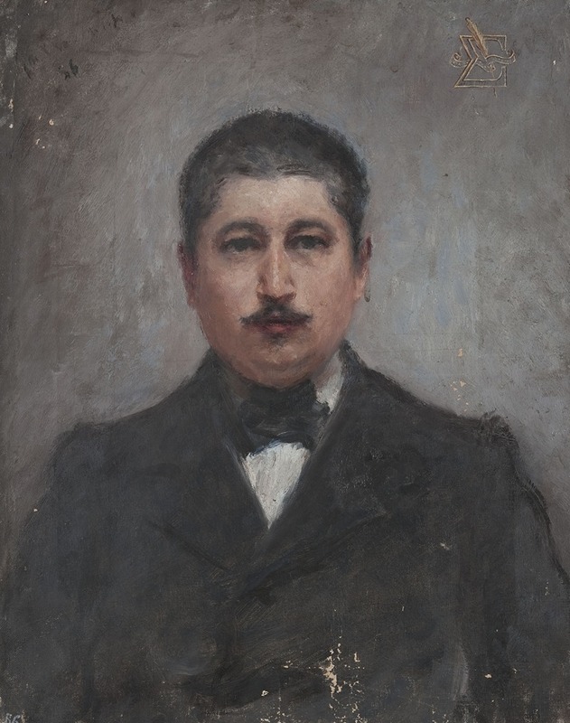 Jan Ciągliński - Portrait of Sigma Syromyatnikov