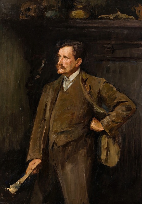 Jan Ciągliński - Self-portrait