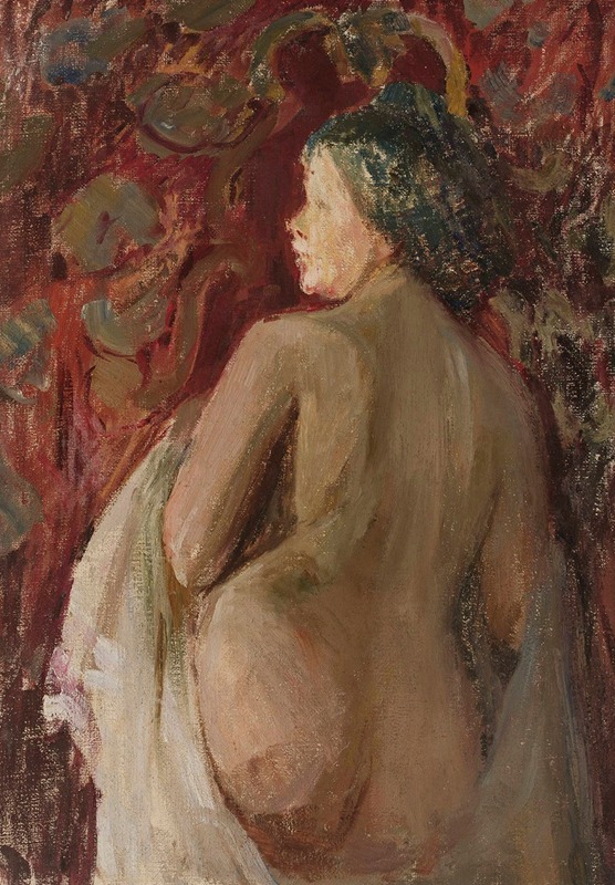 Jan Ciągliński - Study of a woman