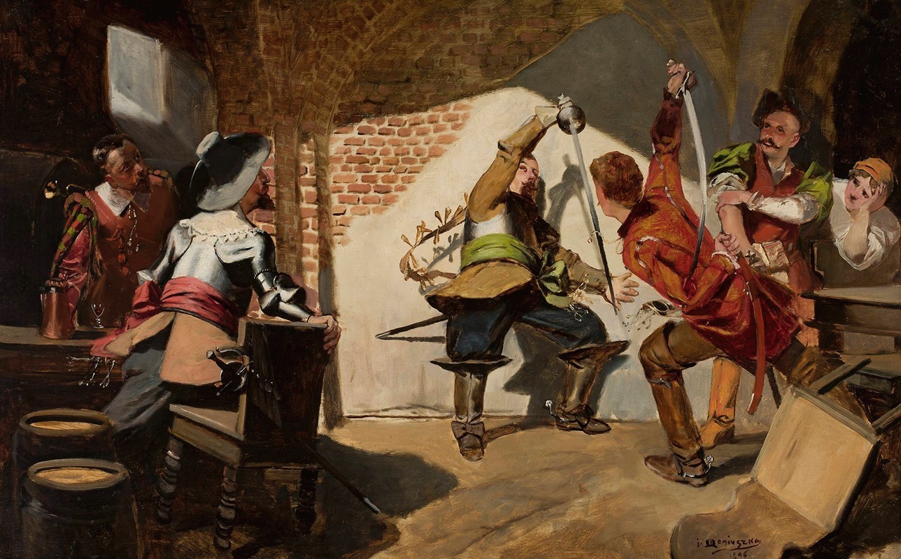 Jan Czesław Moniuszko - Duel in a tavern