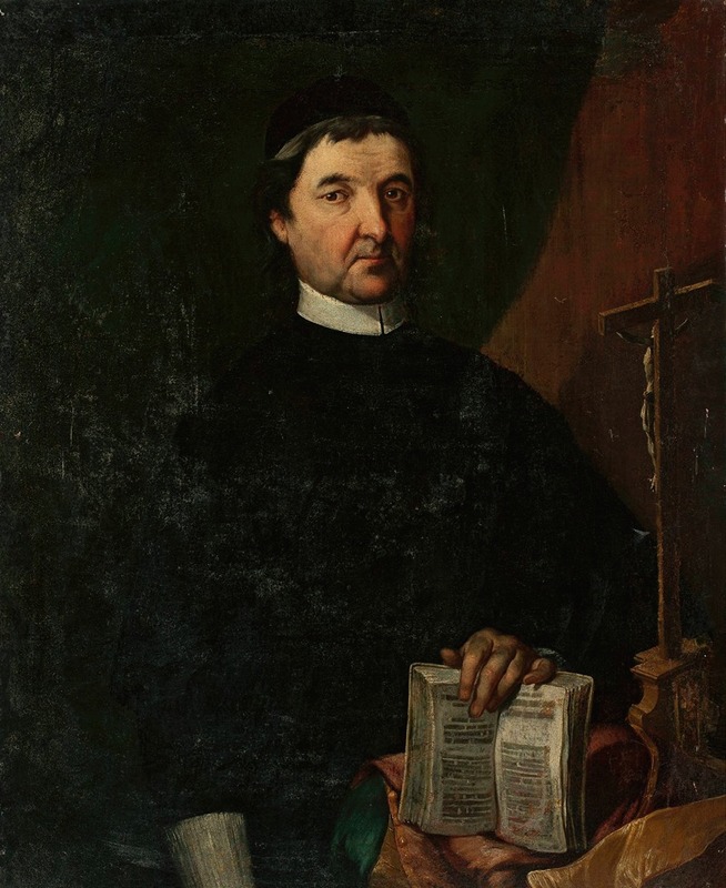 Jan Krzysztof Damel - Portrait of a priest