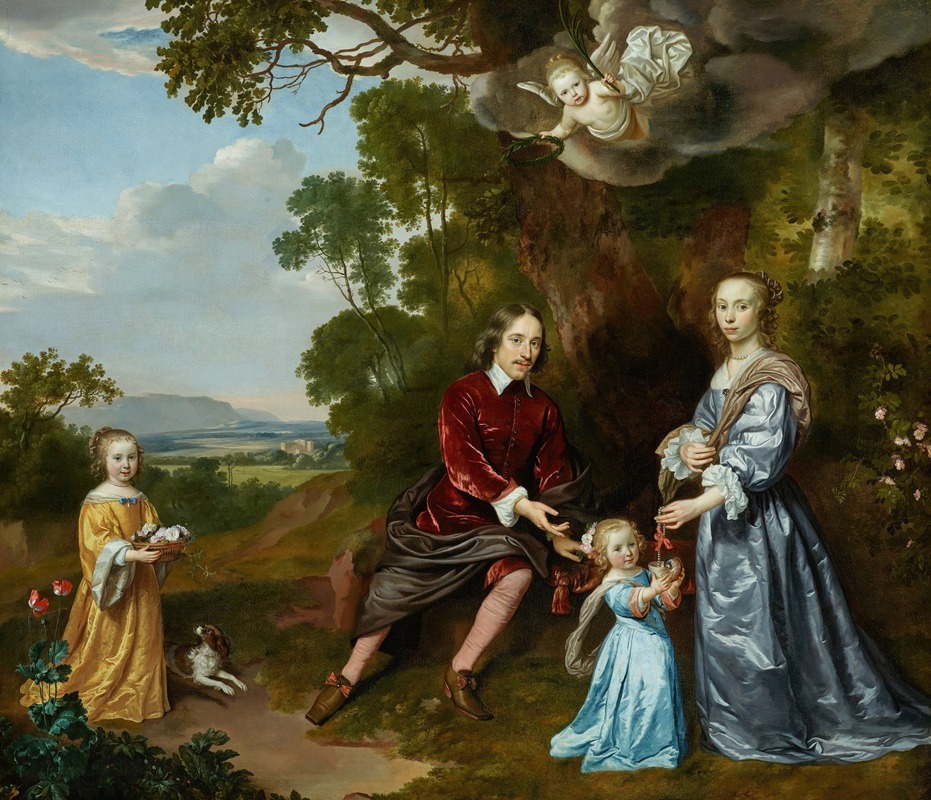 Jan Mijtens - Portrait of the van der Graeff Family