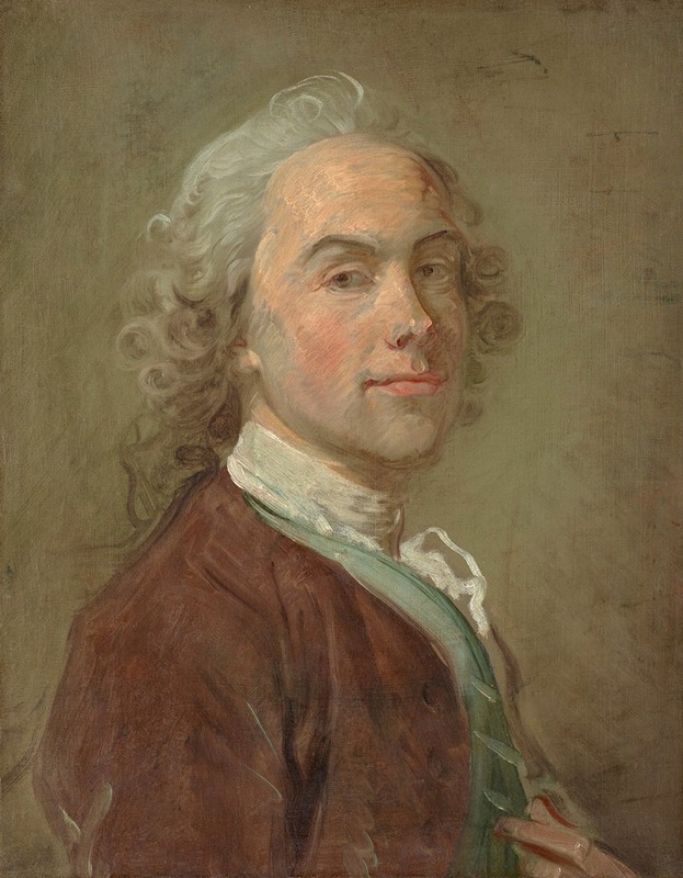 Jean-Baptiste Perronneau - Portrait of a Gentleman