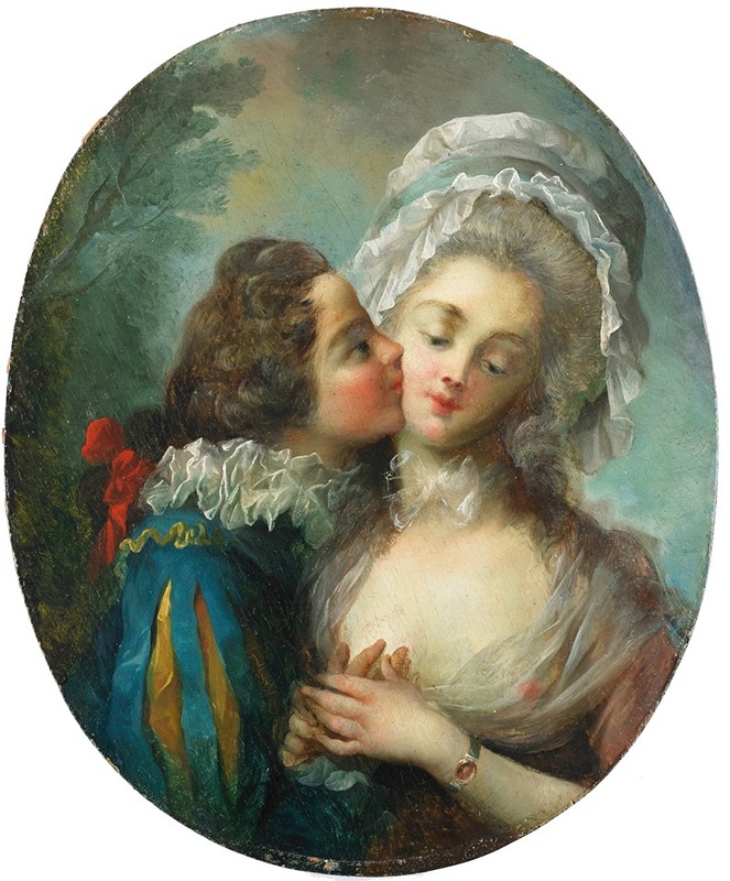 Jean-Frédéric Schall - Couples Embracing.
