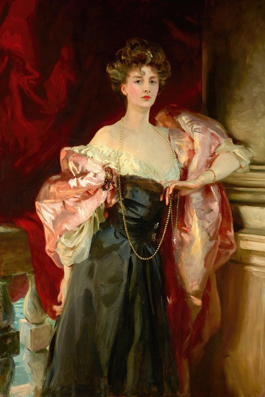 John Singer Sargent - Lady Helen Vincent, Viscountess d’Abernon