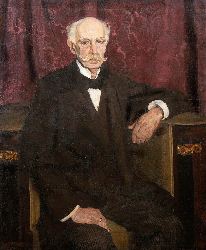Józef Mehoffer - Portrait of Maksymilian Ehrenpreis