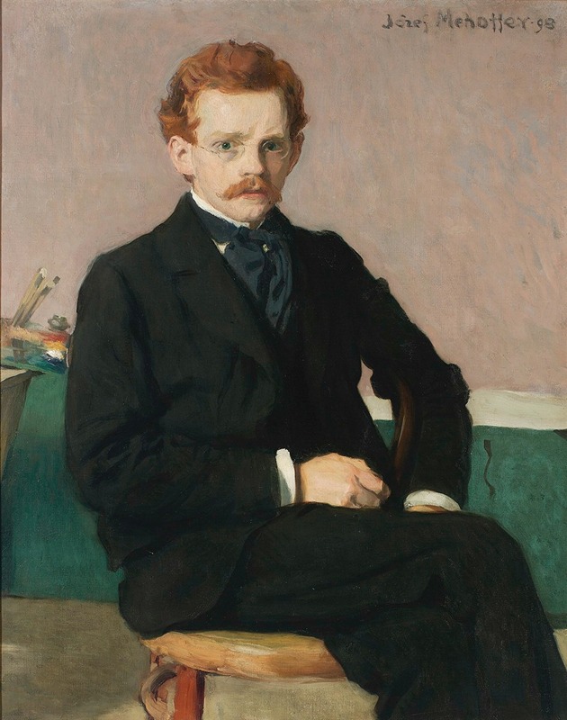 Józef Mehoffer - Self-portrait