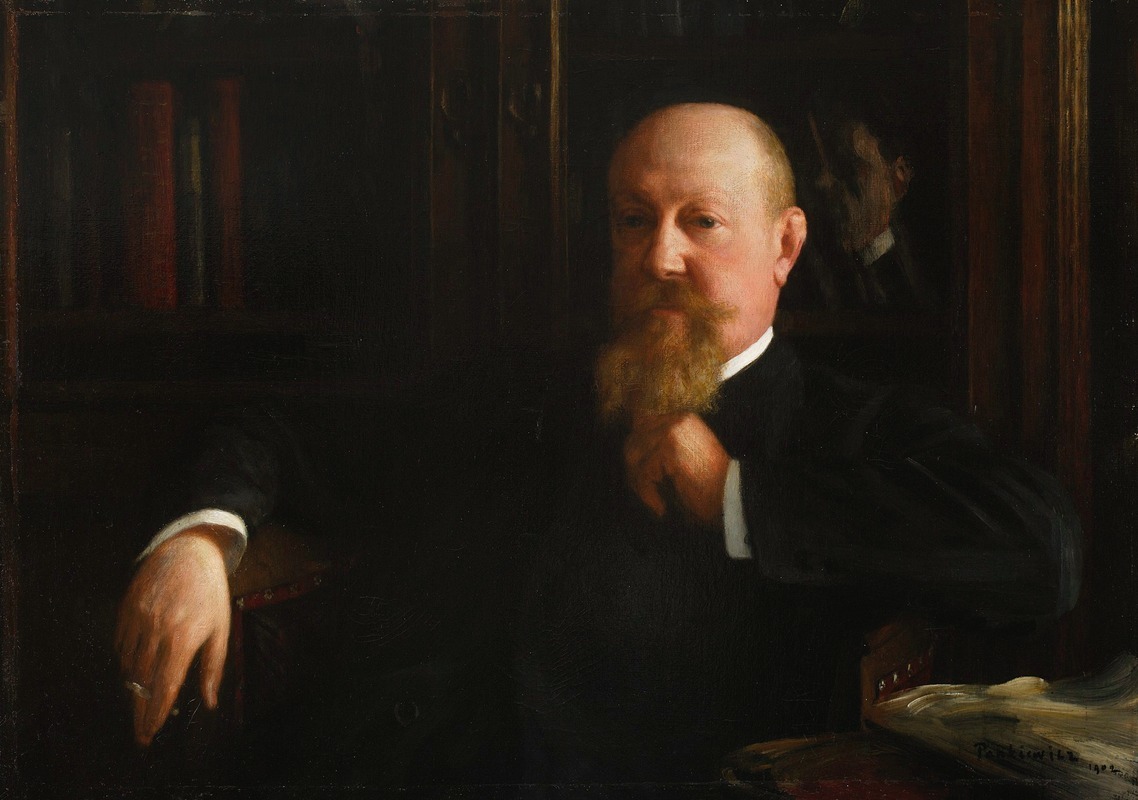 Józef Pankiewicz - Portrait of Adam Maksymilian Oderfeld