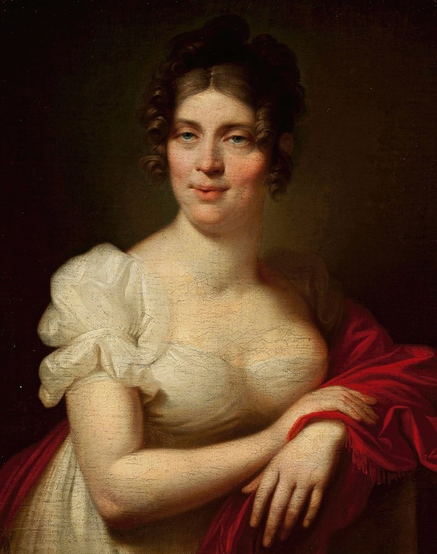 Józef Peszka - Portrait of Katarzyna Lessel