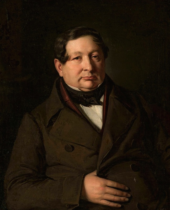 Józef Simmler - Portrait of Jakub Simmler, artist’s father
