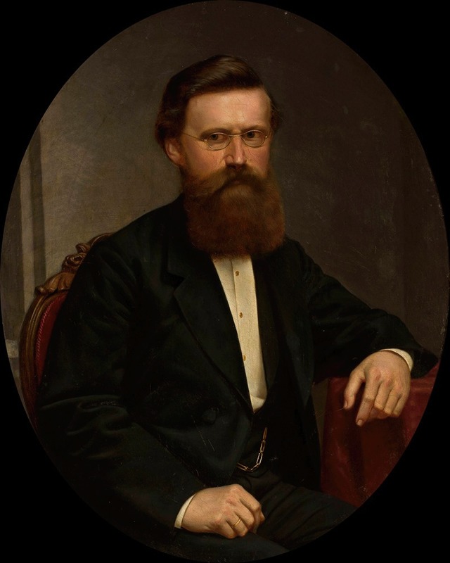 Józef Simmler - Portrait of Ksawery Skrzyński