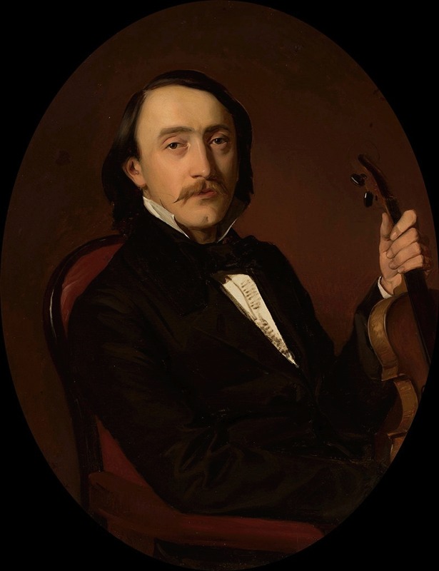 Józef Simmler - Portrait of Nikodem Biernacki